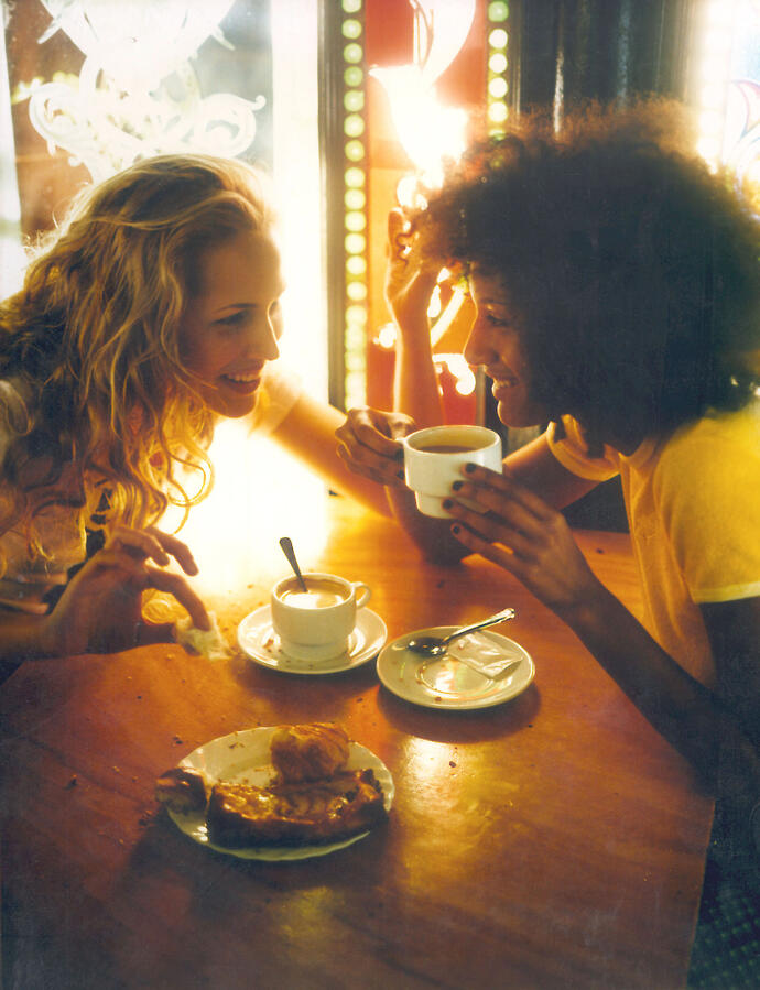 Coffee girl friends