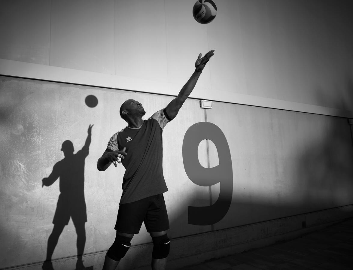 Ball sports man