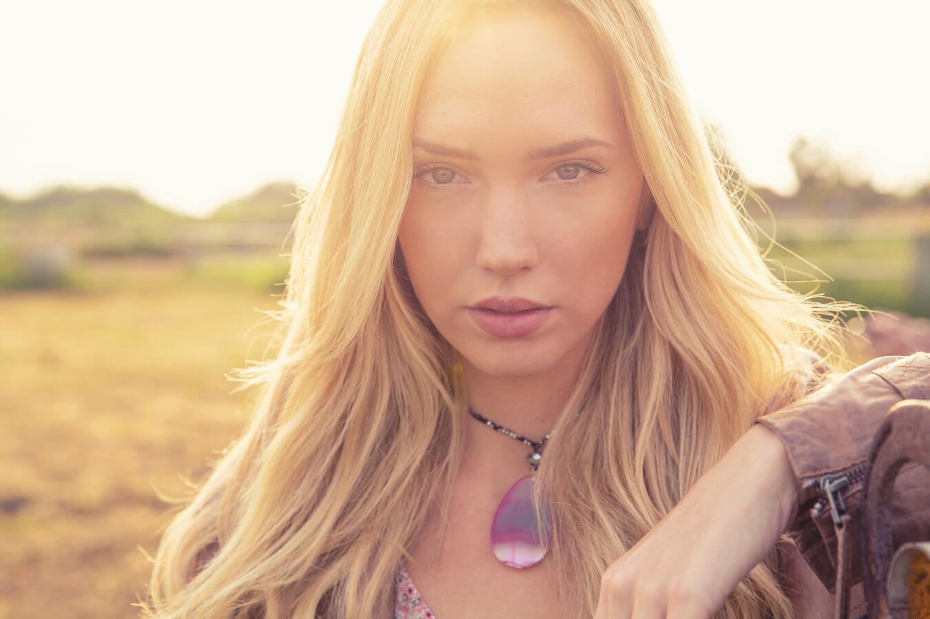 Beautiful blonde portrait