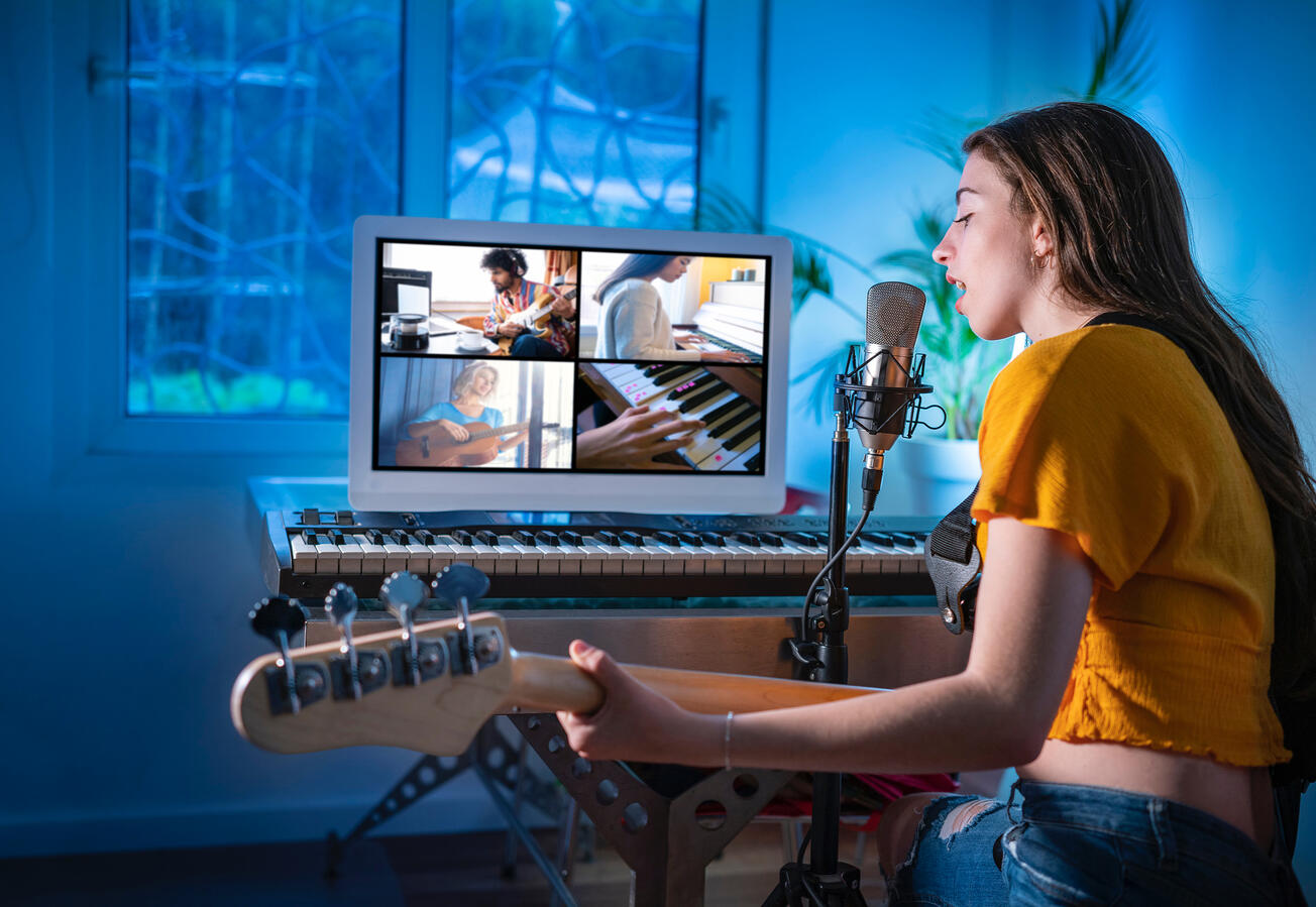 MUSIC TELECONFERENCING