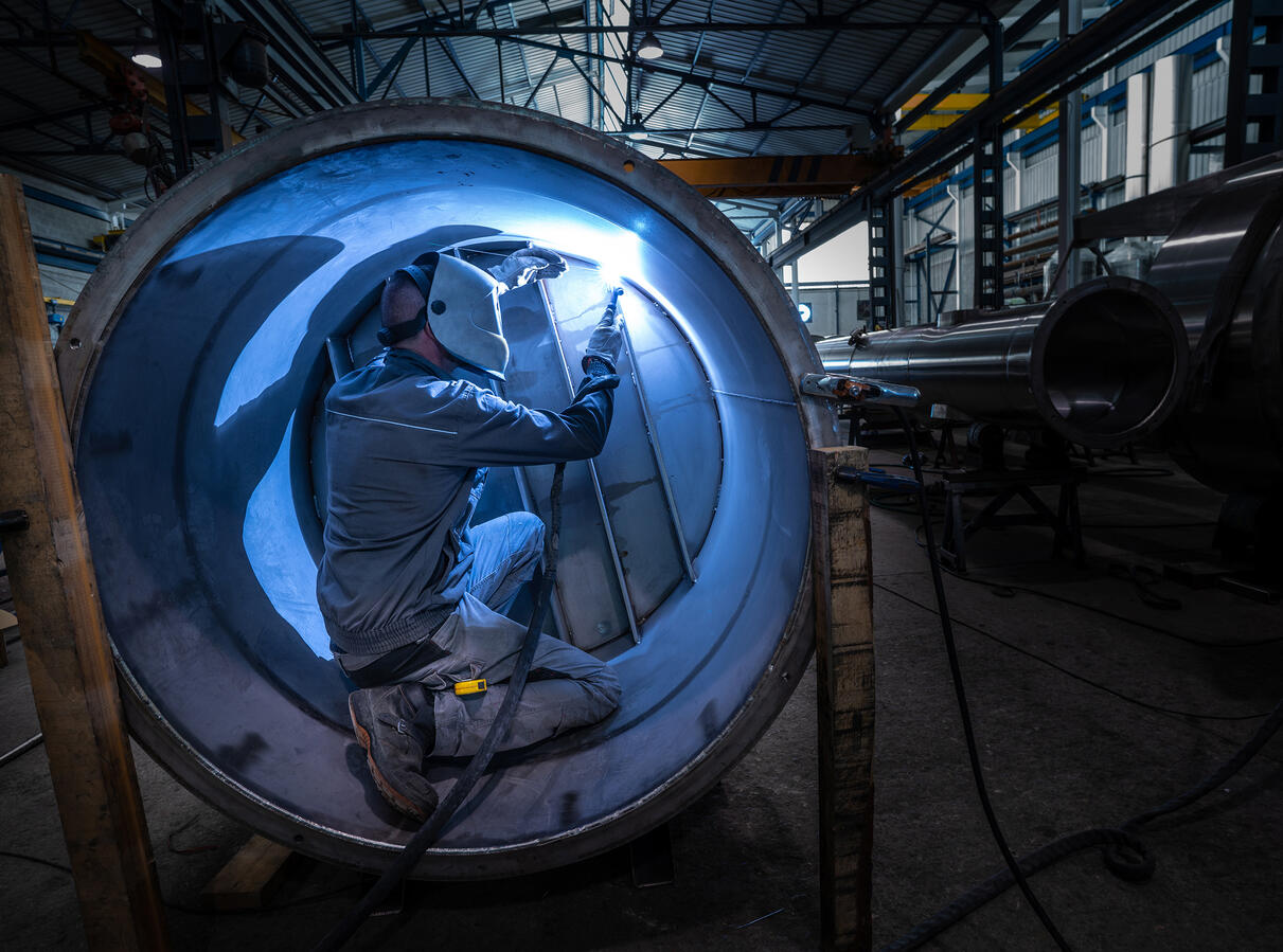 Welder man