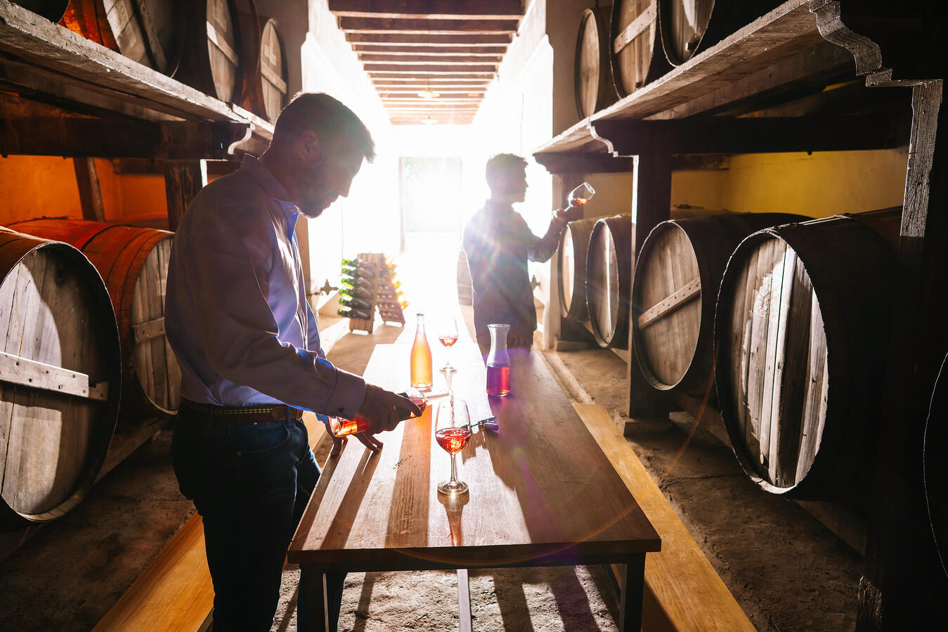 Winery tasting