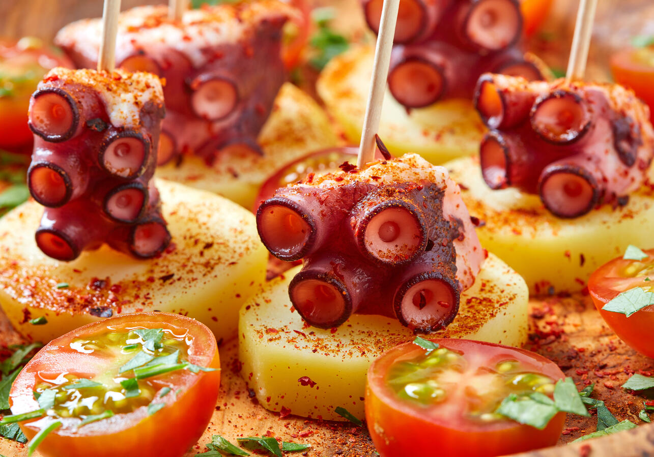 PULPO SECO del Mediterraneo