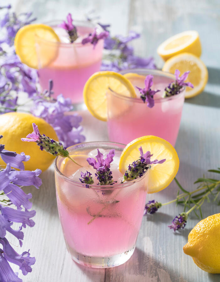 Lavender lemonade
