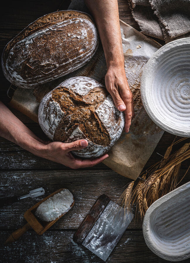PAN CASERO de masa madre