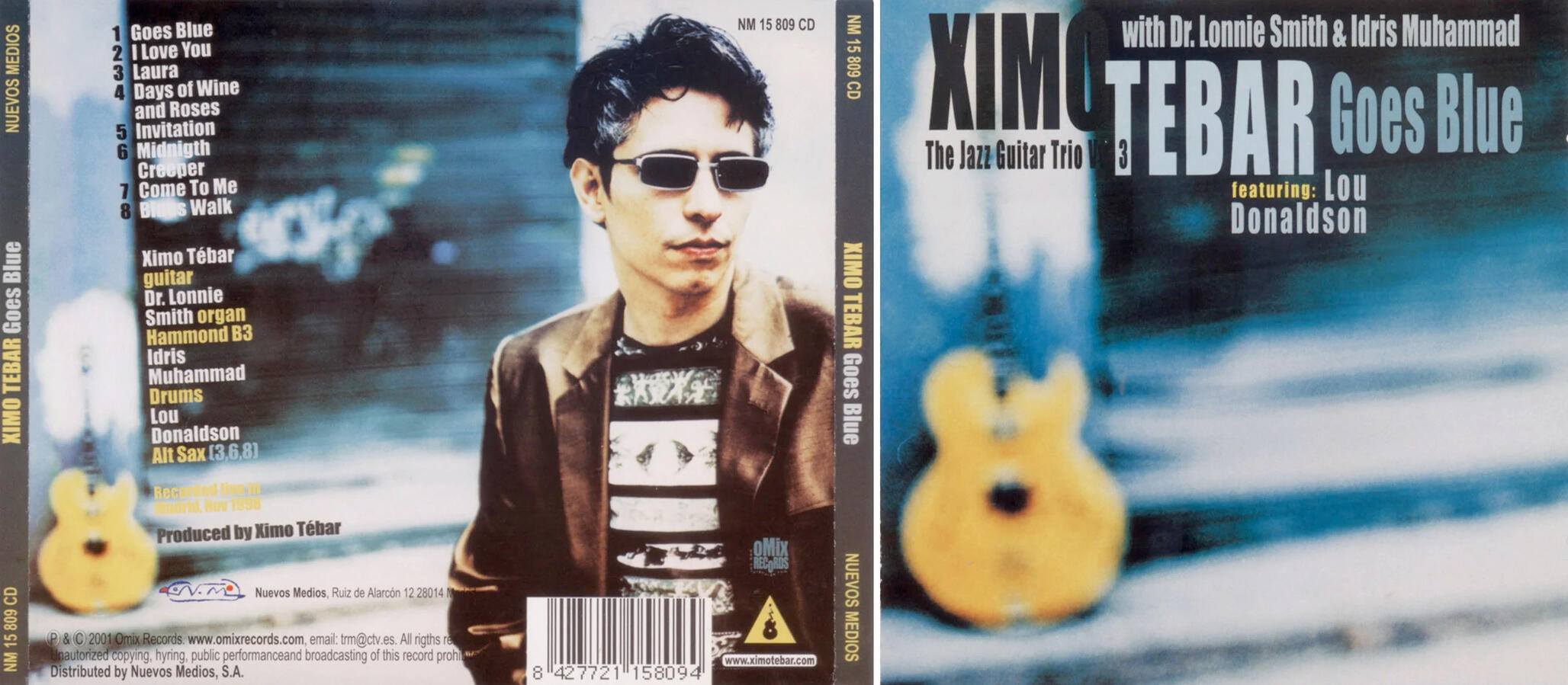 XIMO TEBAR Goes Blue