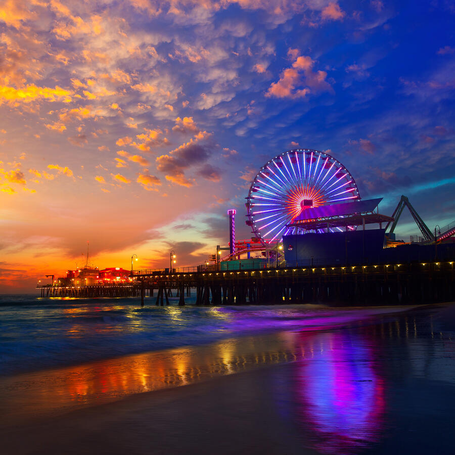 SANTA MONICA California Ferris wheel
